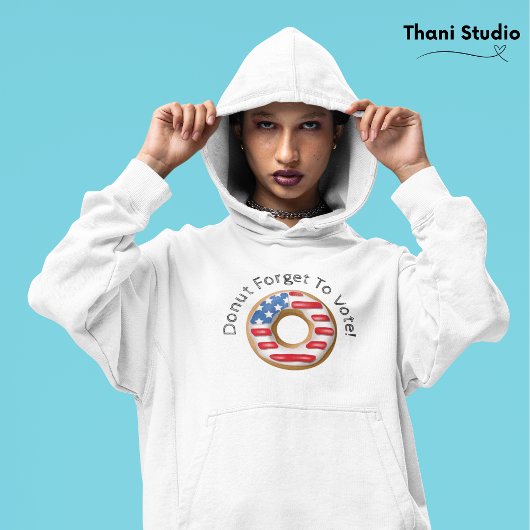 Grappige verkiezingen vergeet niet te stemmen trui