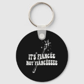 Grappige verloofde Verloving bruids partij tovenaa Sleutelhanger (Voorkant)