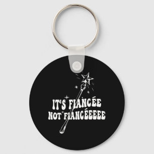 Grappige verloofde verlovings bruiloft toverstaaf  sleutelhanger