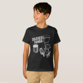 Grappige Verlopen Panda Dronken Wasbeer Meme Alcoh T-shirt (Voorkant volledig)