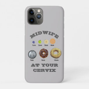 Grappige verloskundige "bij je baarmoederhals" cm  Case-Mate iPhone case