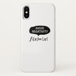 Grappige Vermijd Negativiteit Wiskunde Nerd Geek S Case-Mate iPhone Case