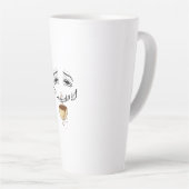 Grappige Vermoeide Dinsdag Koffiemok - Uitgeputte Latte Mok (Rechterhoek)