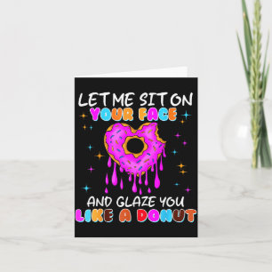 Grappige Vernederende Donut Vuil Shirt Voor Vrouwe Kaart