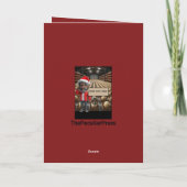 Grappige verouderende humor Kerstmis Kaart (Achterkant)