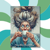 Grappige Veroudering Humor Verjaardag Vrouwen Kaart