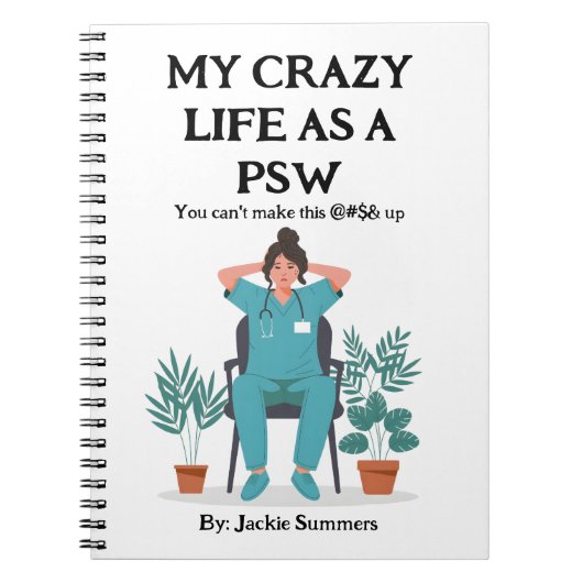 Grappige verpleegkunde notitieboek (Voorkant)