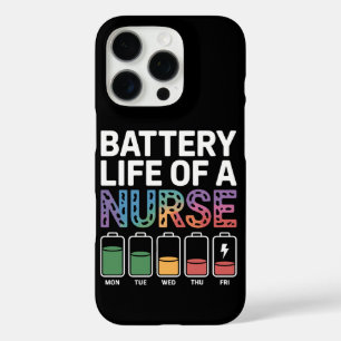 Grappige Verpleegster Batterij Levensduur Citaat K iPhone 16 Pro Hoesje