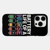 Grappige Verpleegster Batterij Levensduur Citaat K Case-Mate iPhone Case (Achterkant (horizontaal))