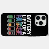 Grappige Verpleegster Batterij Levensduur Citaat K Case-Mate iPhone Case (Achterkant (horizontaal))
