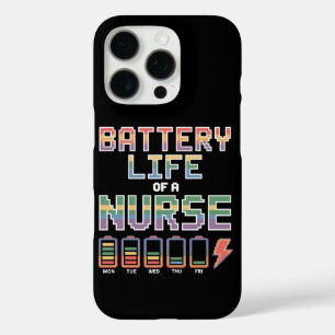 Grappige Verpleegster Batterij Levensduur Citaat K iPhone 16 Pro Hoesje
