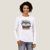 Grappige Verpleegster Coffeeliefhebber Kledingstuk Tri-Blend Shirt (Voorkant)