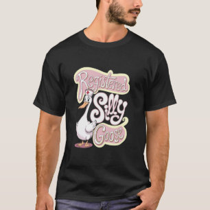 Grappige Verpleegster Geregistreerde Dwaze Gans T-shirt