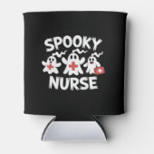 Grappige Verpleegster Halloween Blikjeskoeler (Voorkant)