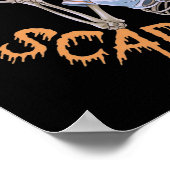 Grappige verpleegster Halloween citaat Intensive S Poster (Hoek)