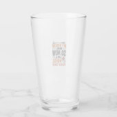 Grappige verpleegster heks Halloween ontwerp_1 Glas (Achterkant)