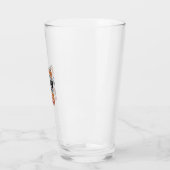 Grappige verpleegster heks Halloween ontwerp_1 Glas (Links)