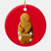 Grappige Verpleegster Icing It Thunder_Cove Keramisch Ornament (Achterkant)