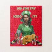 Grappige Verpleegster Icing It Thunder_Cove Legpuzzel (Verticaal)