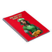 Grappige Verpleegster Icing It Thunder_Cove Notitieboek (Rechterzijde)