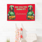 Grappige Verpleegster Icing It Thunder_Cove Spandoek (Insitu)