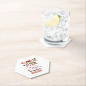 Grappige Verpleegster Kerstmis Pun Quote Hilarisch Kartonnen Onderzetters (Insitu)