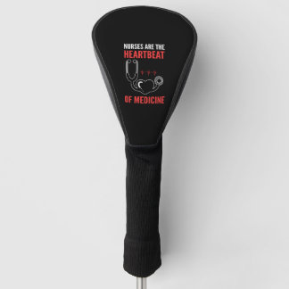 Grappige verpleegster leven geregistreerd verpleeg golfheadcover