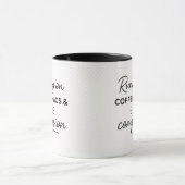Grappige verpleegster nachtdienst cafeïne mok (Midden)