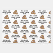 Grappige verpleegster poep inpakpapier vel (Voorkant 3)