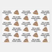 Grappige verpleegster poep inpakpapier vel (Voorkant 2)