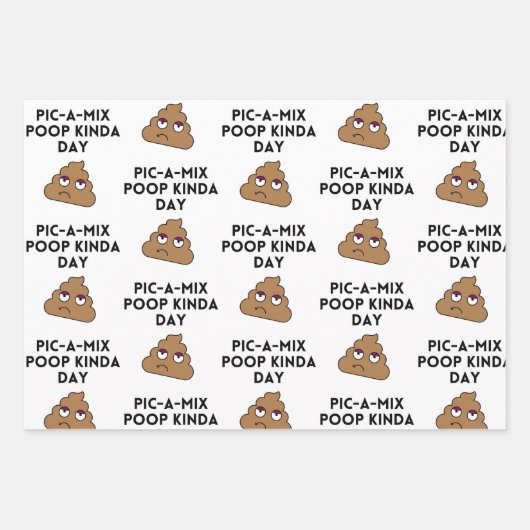 Grappige verpleegster poep inpakpapier vel (Voorkant 2)