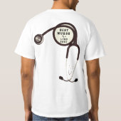 Grappige Verpleegster T-shirt (Achterkant)