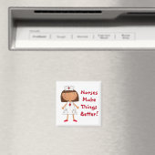 Grappige verpleegsters maken dingen beter magneet (Insitu (Vaatwasser))