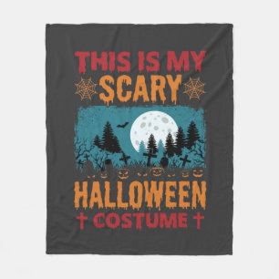 Grappige Verschrikkelijke Halloween Kostuum Kerkho Fleece Deken
