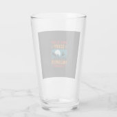 Grappige Verschrikkelijke Halloween Kostuum Kerkho Glas (Achterkant)
