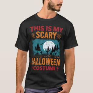 Grappige Verschrikkelijke Halloween Kostuum Kerkho T-shirt