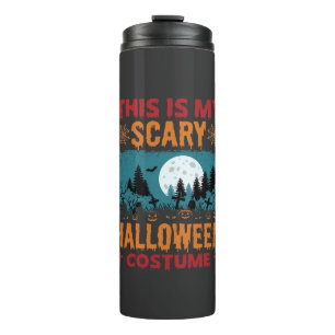 Grappige Verschrikkelijke Halloween Kostuum Kerkho Thermosbeker