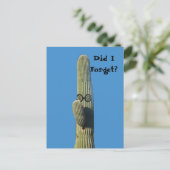 Grappige vertraagde verjaardagsgroet briefkaart (Staand voorkant)