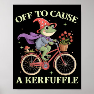 Grappige Vertrek Om Een Ophef Te Veroorzaken Whims Poster