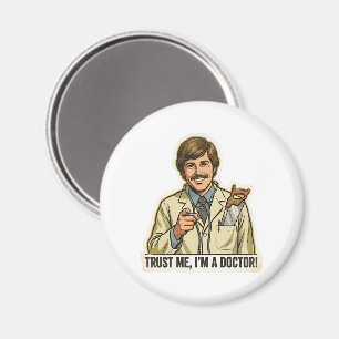 Grappige Vertrouw Me Ik Ben Een Dokter Handzaag Za Magneet