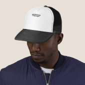 Grappige verukking trucker pet (In situ)