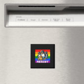 Grappige Verzets Tarieven Protest Groovy Mannen Vr Magneet (Insitu (Vaatwasser))