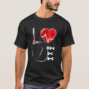 Grappige Vet Tech Dierenarts Waardering Gift Love T-shirt