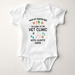 Grappige veterinaire Baby   Dierenartsenpraktijk m Romper