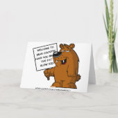 Grappige vette grap kaart (Achterkant)