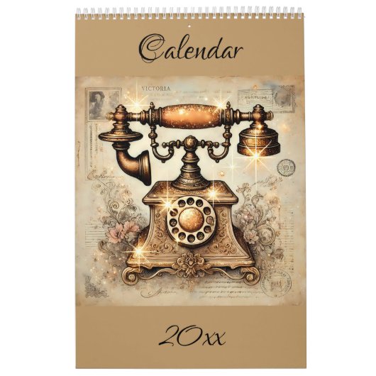 Grappige Victoriaans steampunk Kalender (Hoes)