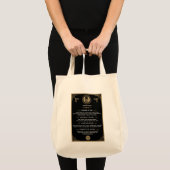 Grappige Victoriaanse Tennsregels Kunst Tote Bag (Voorkant (product))