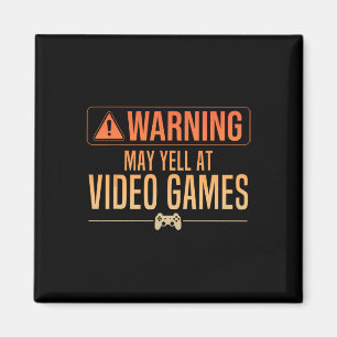 Grappige Video Game Art voor mannen Vrouwen Gaming Magneet