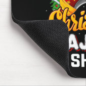 Grappige videogame controller Kerstmis Sinterklaas Muismat (Hoek)