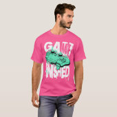 Grappige videogame uit de oude doos klaar t-shirt (Voorkant volledig)